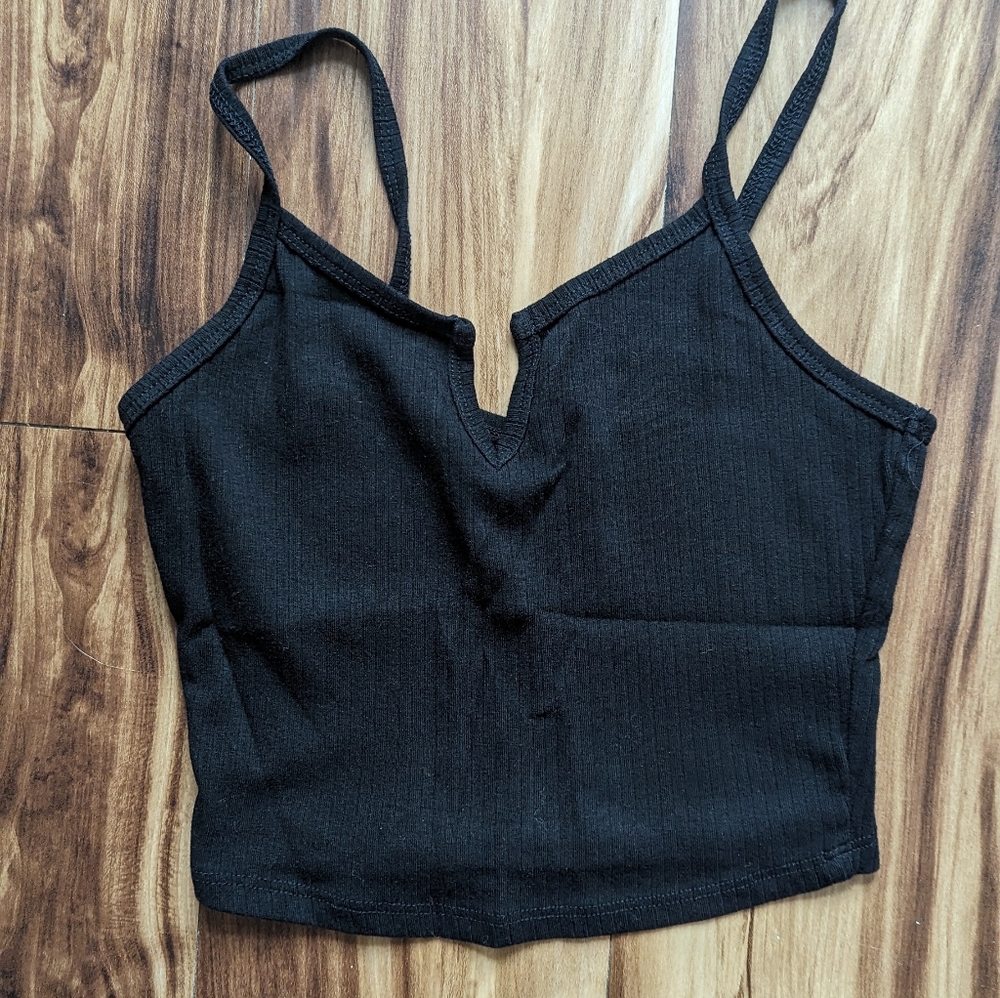 Black Crop Top
